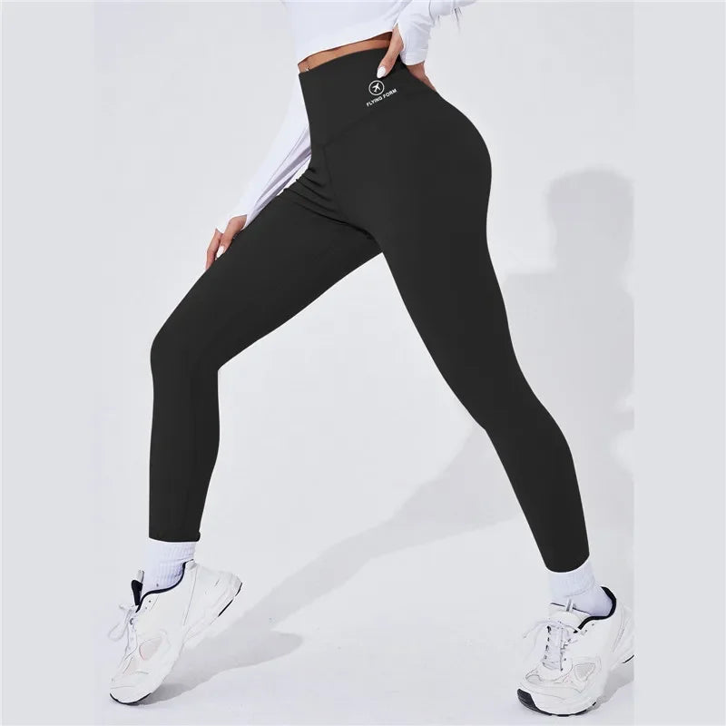 Women's Panelled Full Length Leggings For Workout Outfits