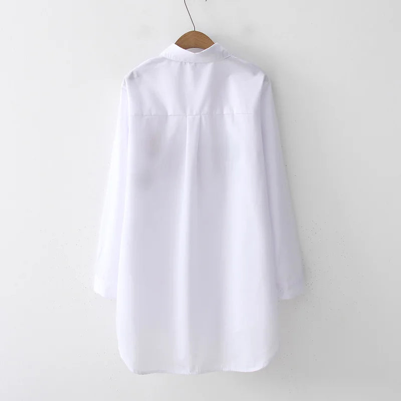 Women's Collared Long Sleeve Shirt