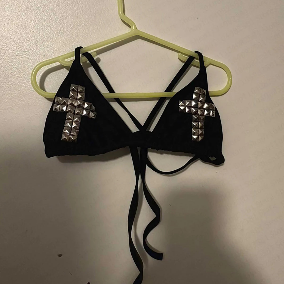 Gothic Brick Print Bikini