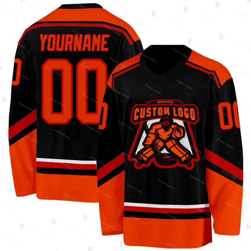 Gradient Number Design Long Sleeve Jersey For Sports Outfits