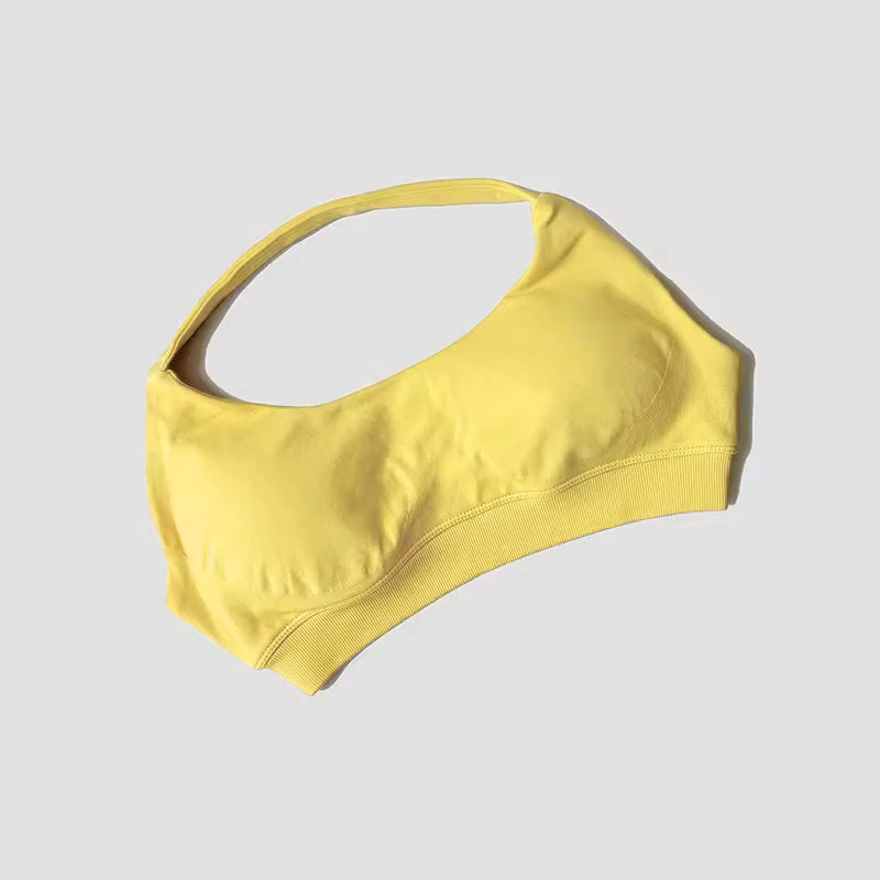 Women's Scoop Neck Halter Sports Bra