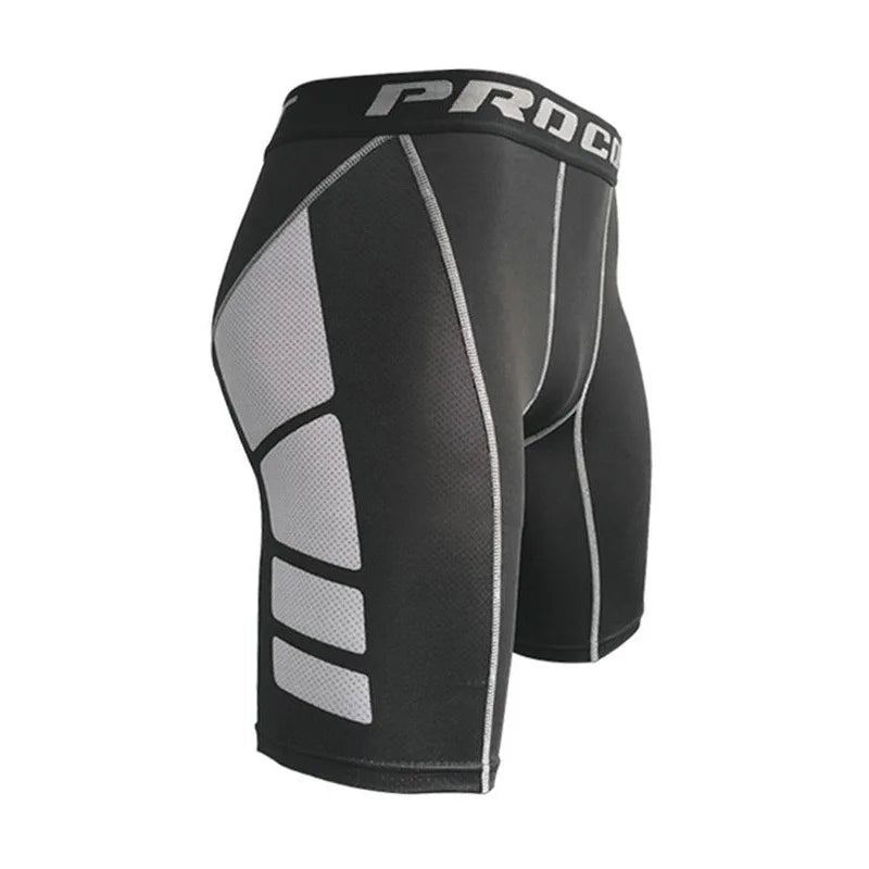 Men's Fitted Training Shorts for Gym and Running