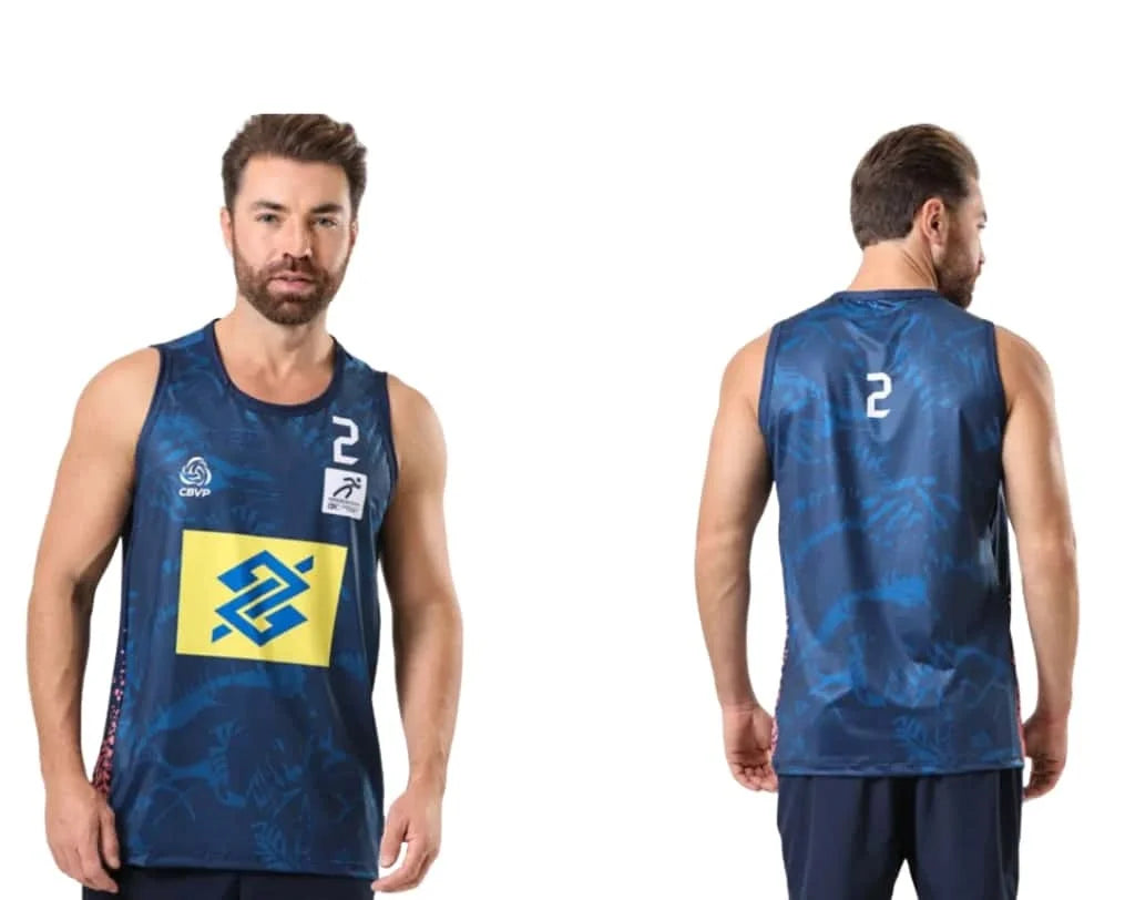 Number Two Volleyball Sleeveless Tank Top For Sports Outfits