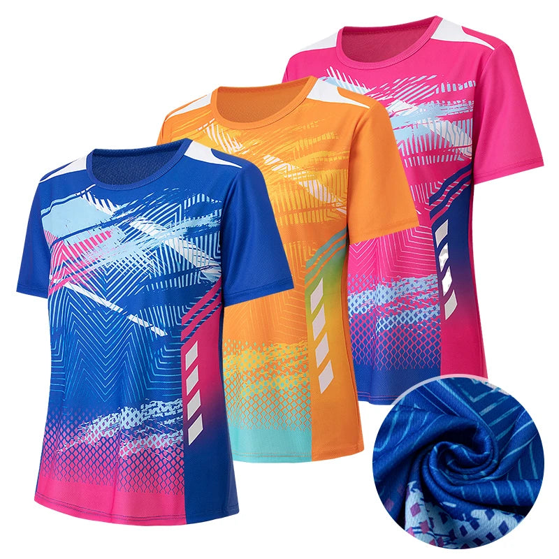 Printed Running Short Sleeve T-shirt For Sports Outfits