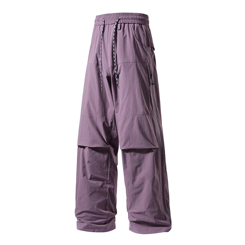 Unisex Adjustable Hem Quick Dry Hiking Pants with Utility Pockets