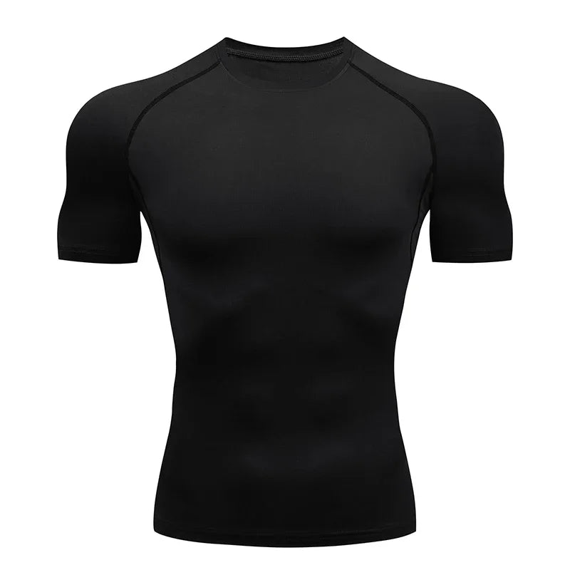Men's Short Sleeve Fitted Sports T-Shirt