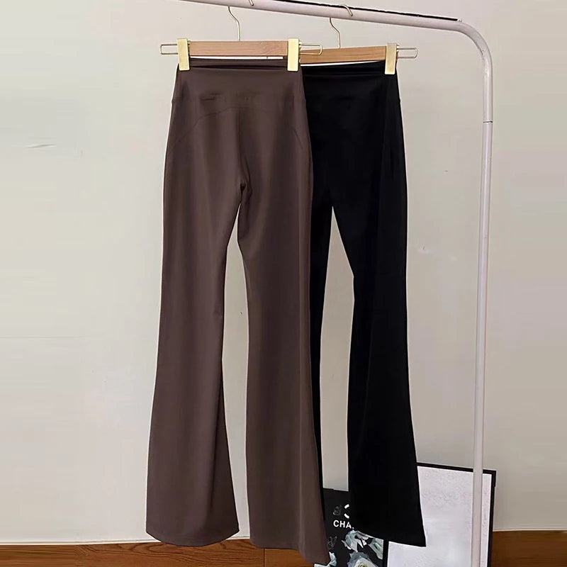 Women's Flared Leggings For Workout Outfits And Layering