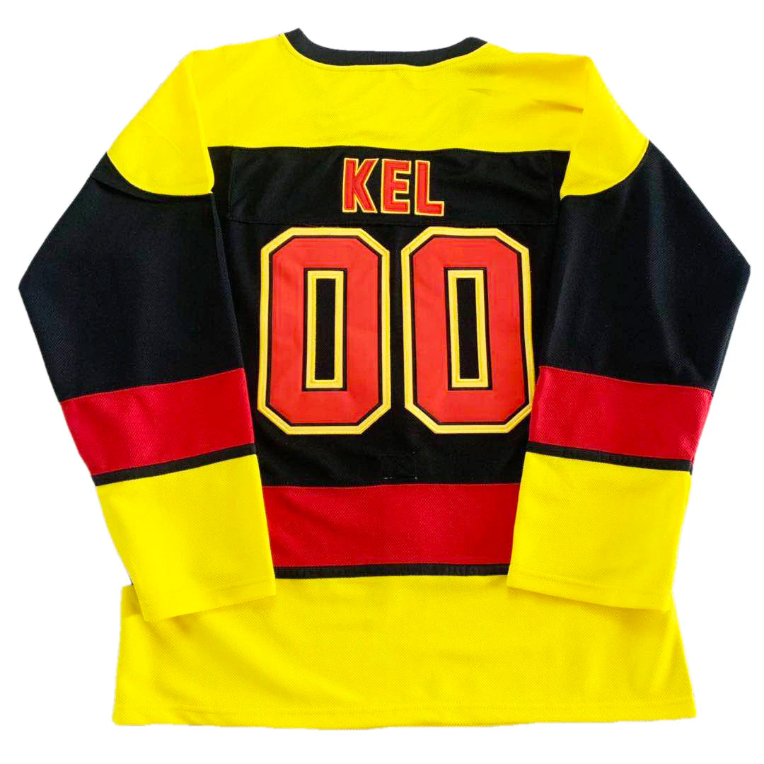 Kel Number Double Zero Long Sleeve Jersey For Sports Outfits