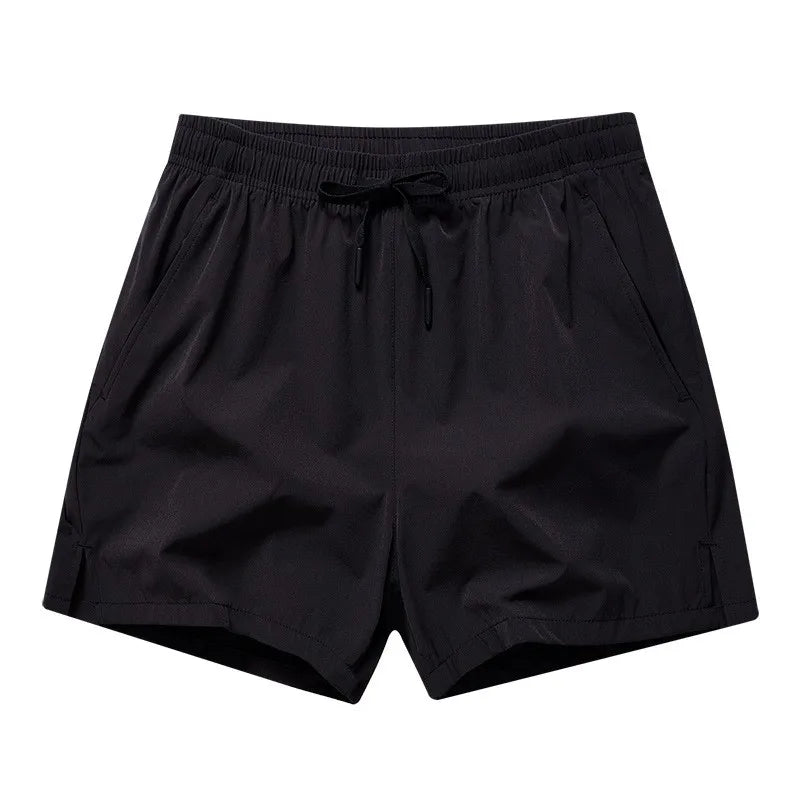 Men's Swim Shorts with Drawstring Waist and Pockets for Beach and Pool Wear