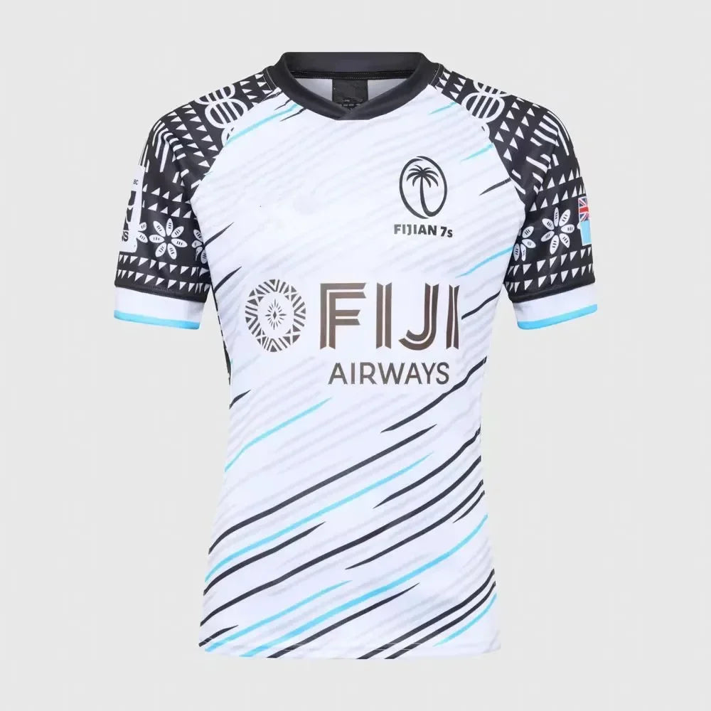 Fiji Rugby Graphic Short Sleeve Jersey For Sports Outfits