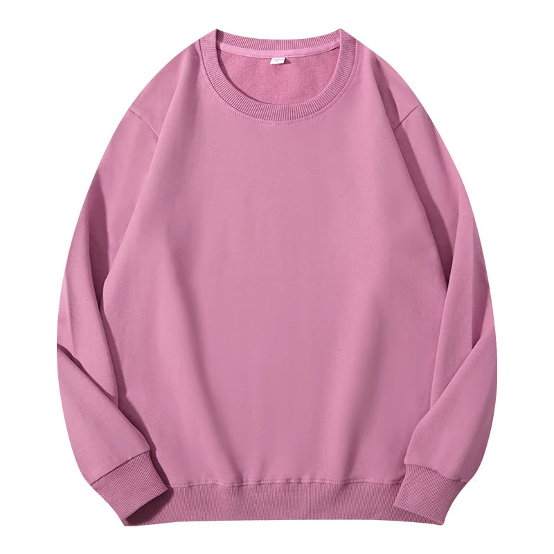 Long Sleeve Casual Pullover Sweatshirt with Original Style Options