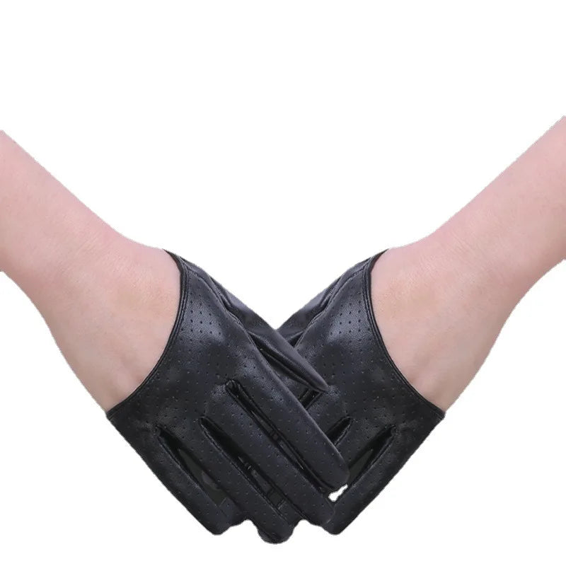 Colorful Half Palm Gloves with Open Finger Styling