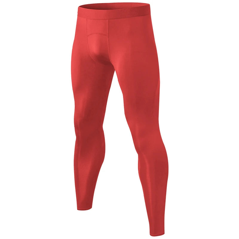 Men's Fitted Training Leggings for Gym and Running