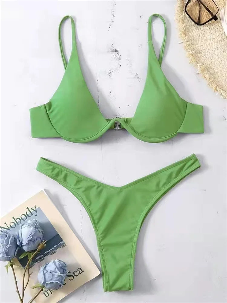 Underwire Halter Bikini