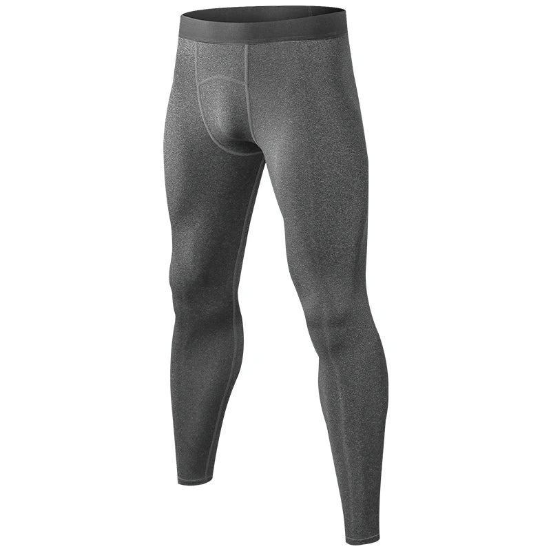 Men's Fitted Training Leggings for Gym and Running