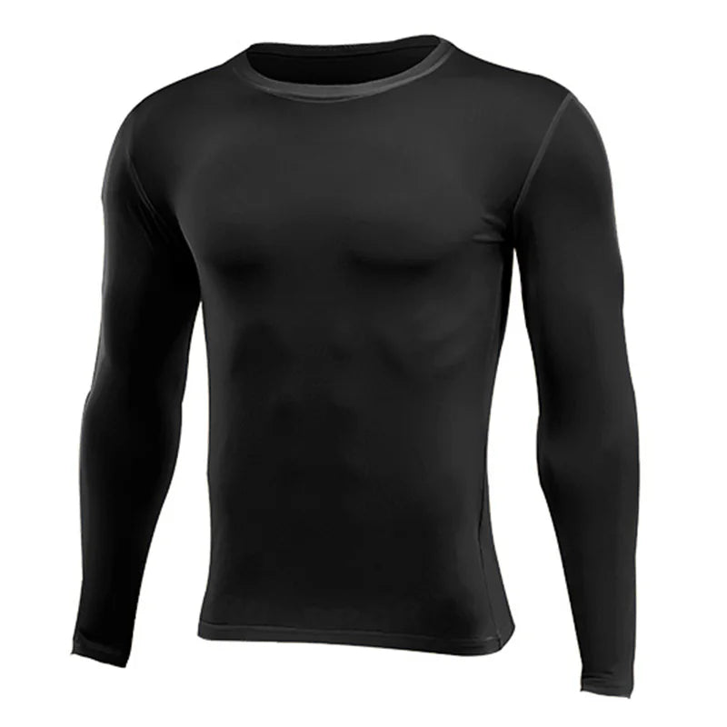 Long Sleeve Crew Neck Sports T-shirt For Workout Outfits