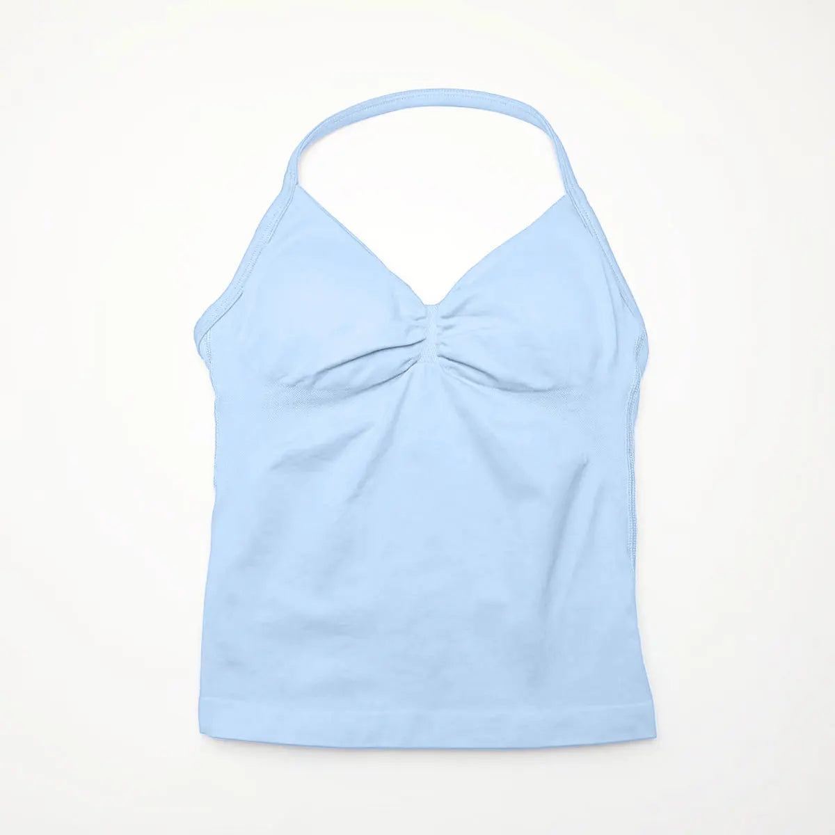 Women's Halter Strap Longline Sports Tank Top For Workout Outfits