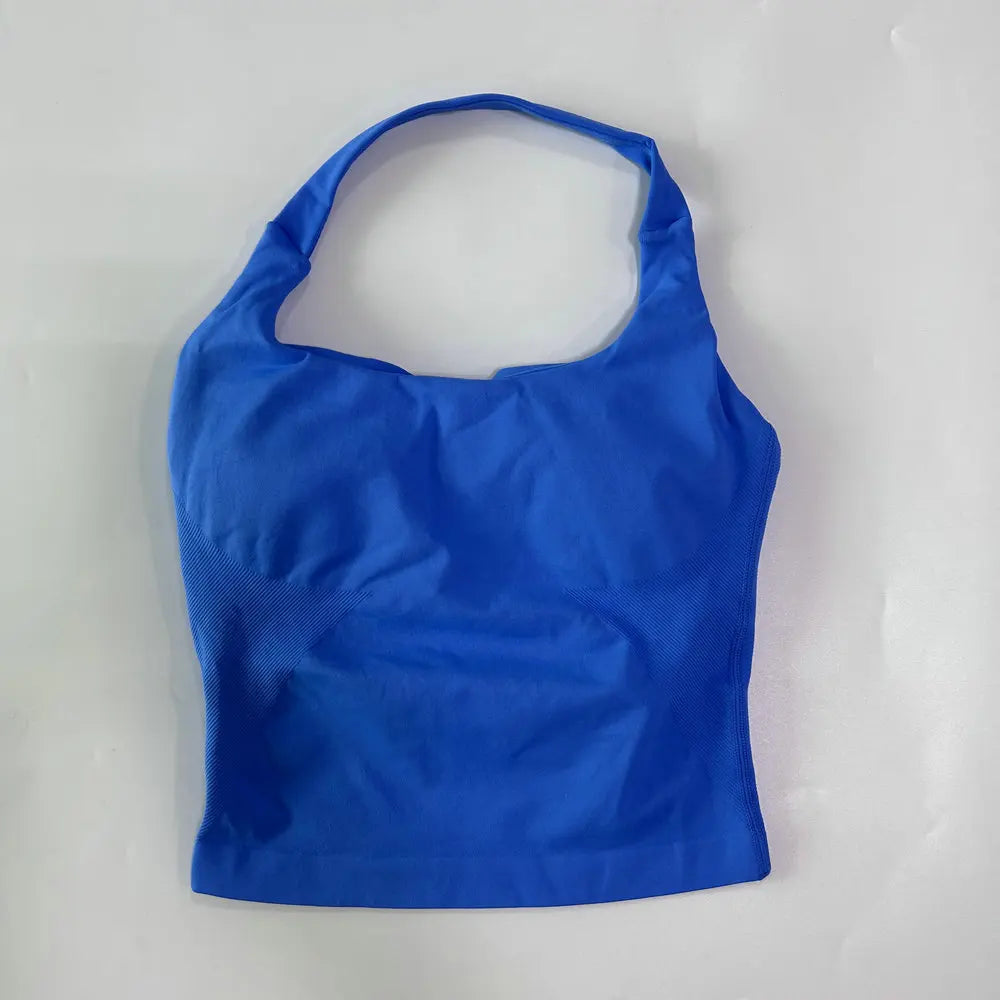 Women's Halter Neck Longline Tank Top