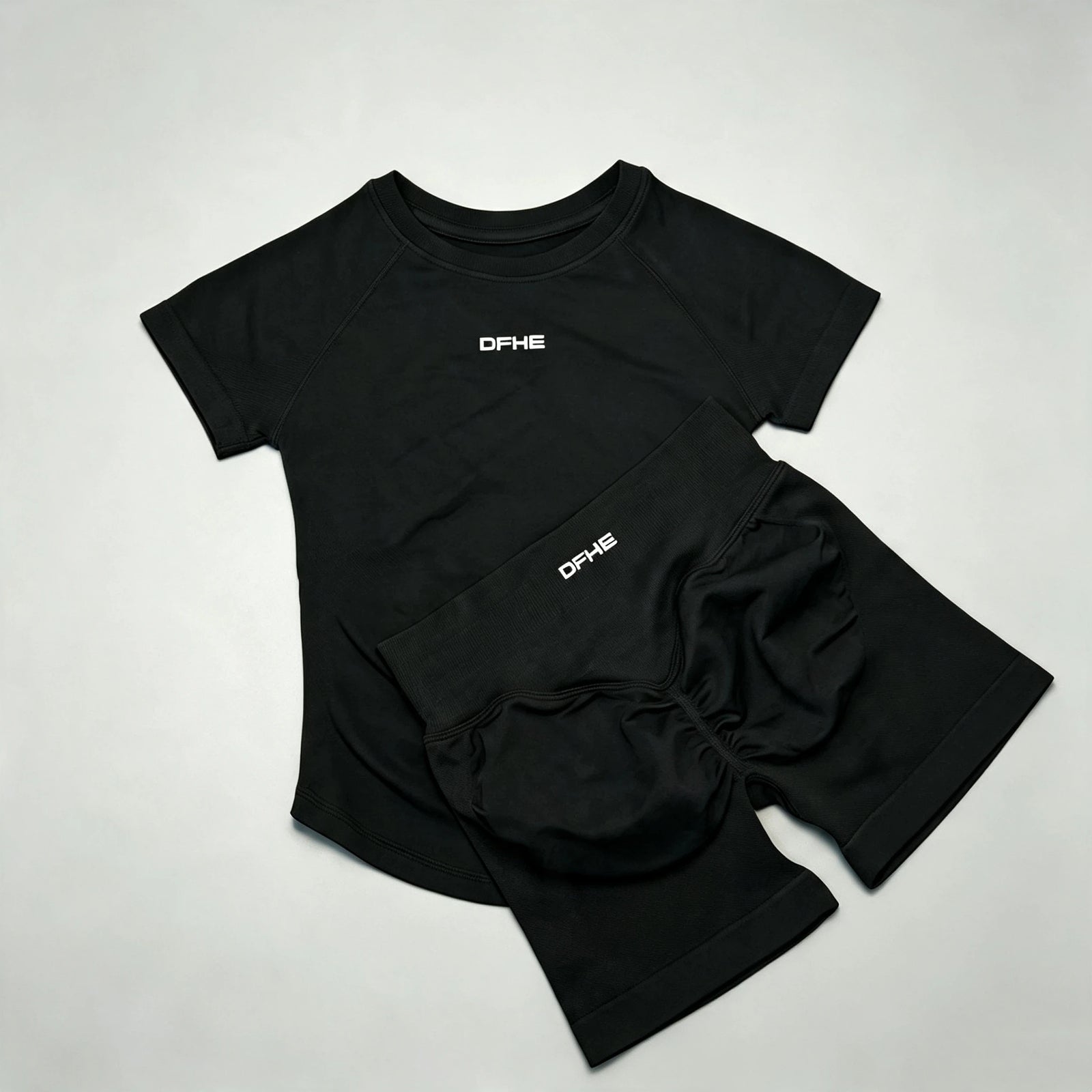 Women's Tee And Shorts Yoga Set For Workout Outfits