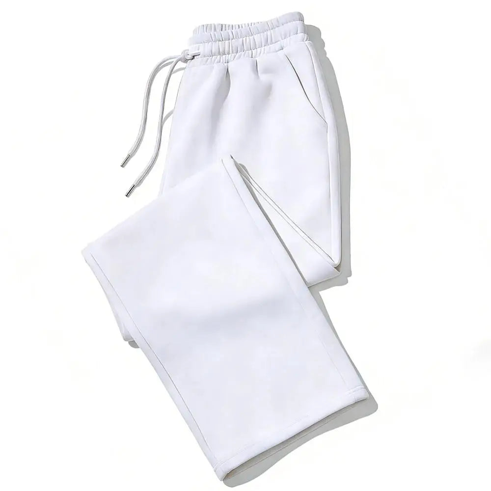 Men's Elastic Waist Loose Fit Casual Pants For Everyday Wear