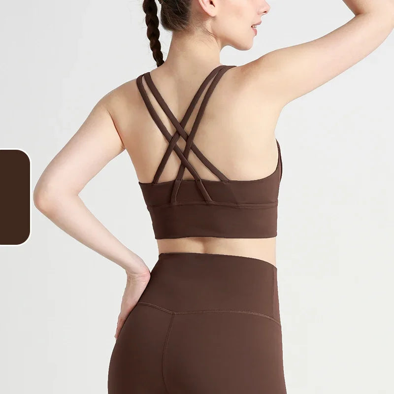 Women's Cross-Back Sports Bra