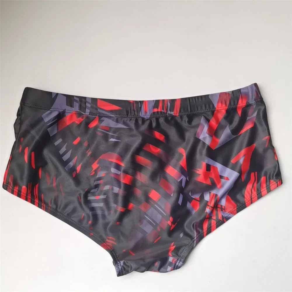 Men's Swimsuit Bottoms in Brazilian-Cut Swim Brief Style for Beach and Pool Wear