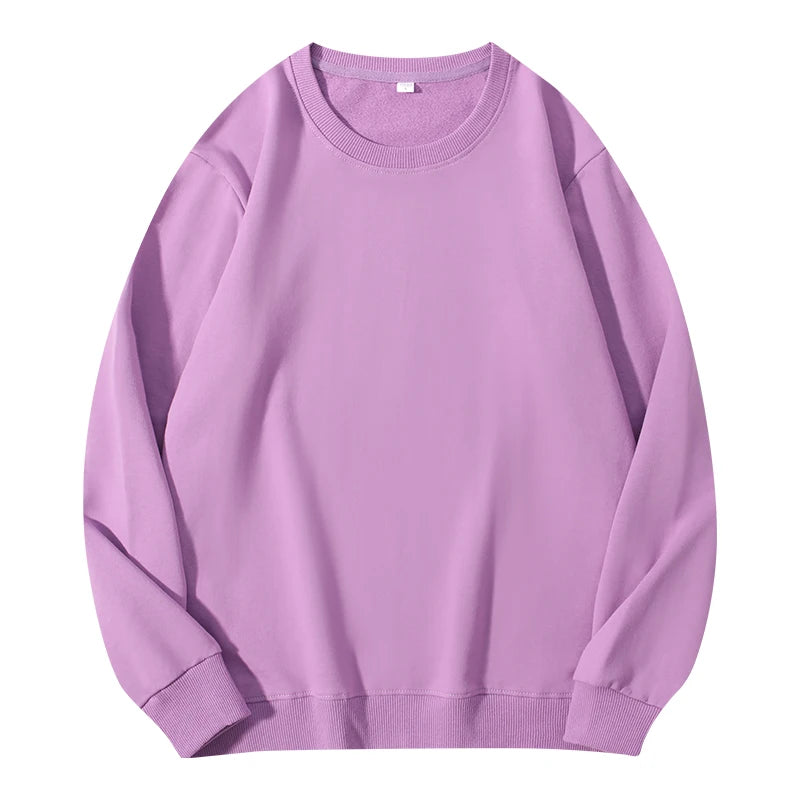Long Sleeve Casual Pullover Sweatshirt with Original Style Options