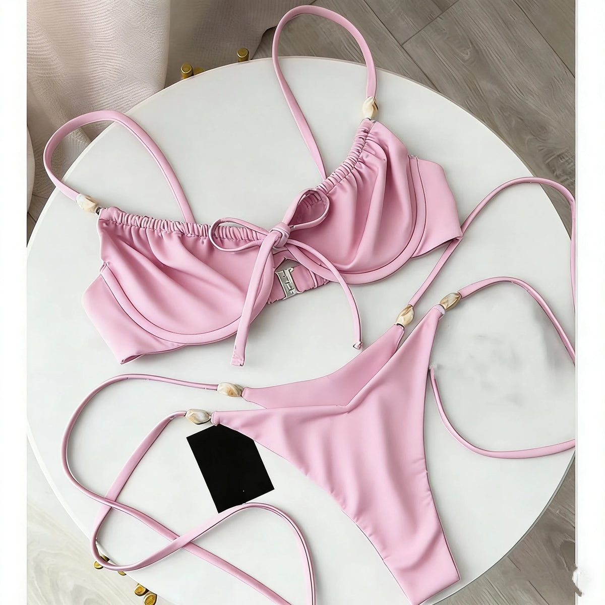 Polka Dot Triangle Bikini