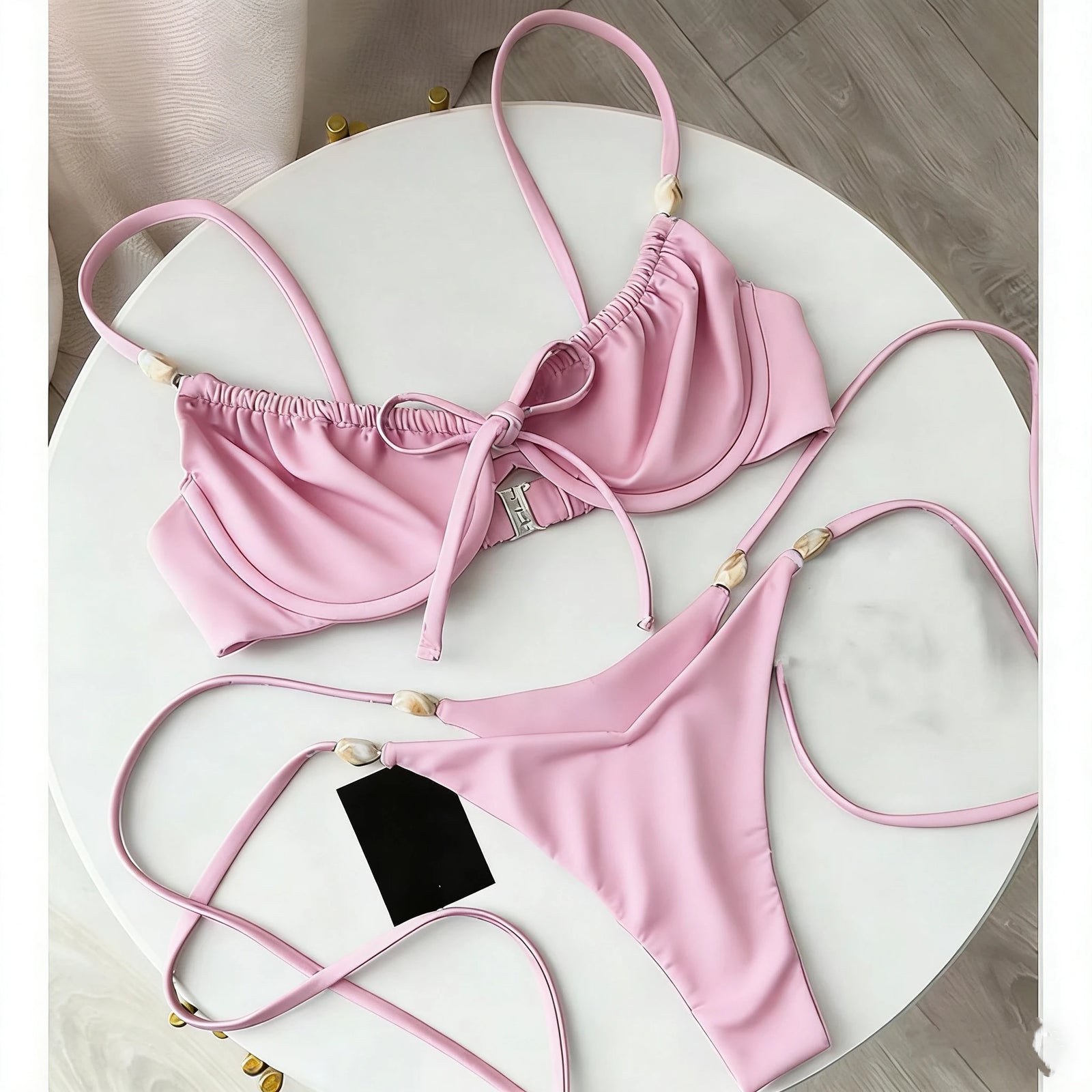 Polka Dot Triangle Bikini