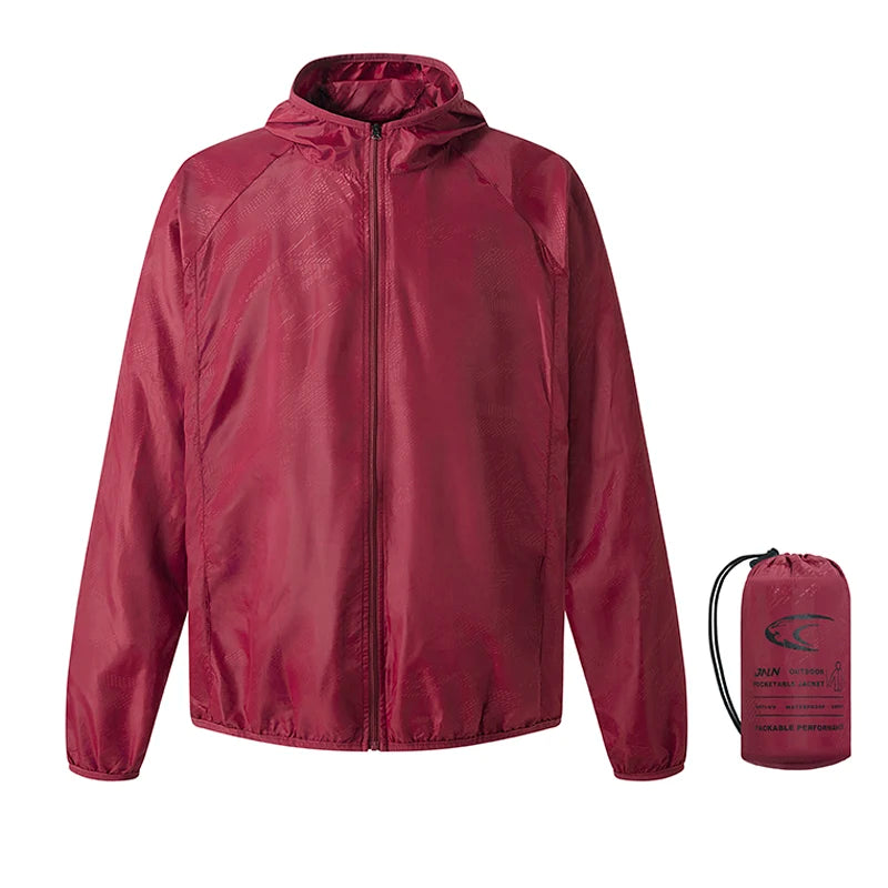Packable Hooded Outdoor Jacket