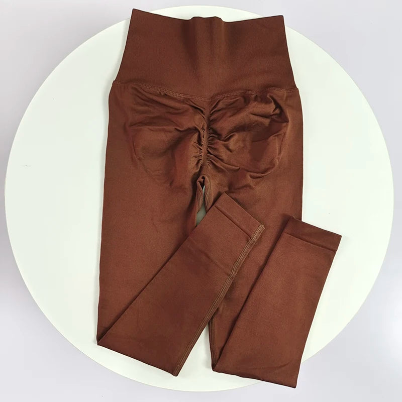 Women's Scrunch Full Length Leggings For Workout Outfits