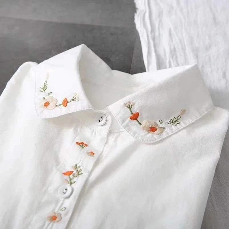 Women's Long Sleeve Button Front Shirt