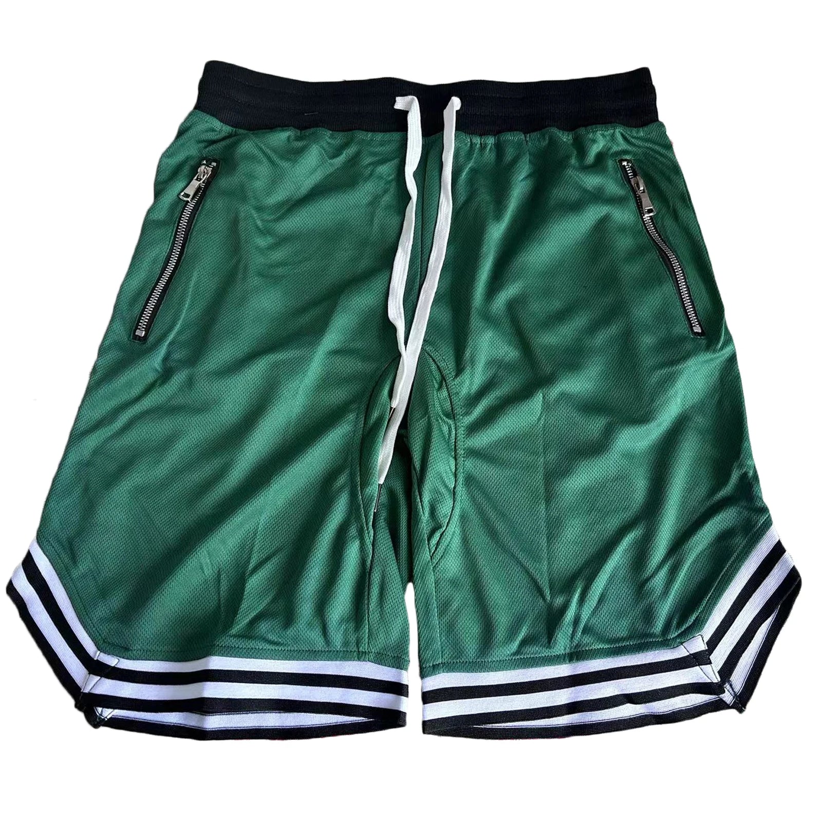 Men's Contrast Trim Drawstring Shorts
