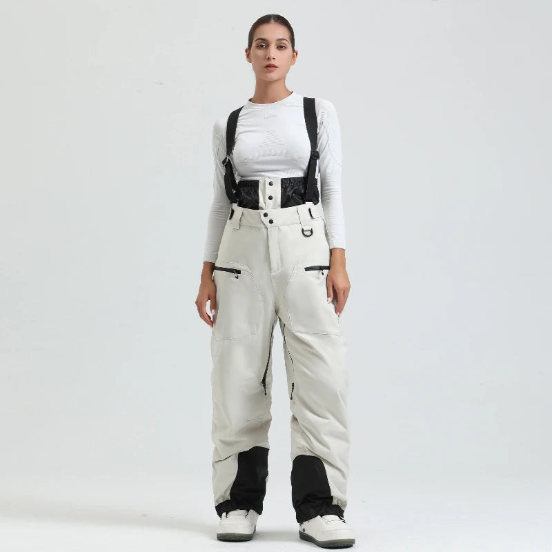 Full Length Suspender Ski and Snowboard Winter Bib Pants