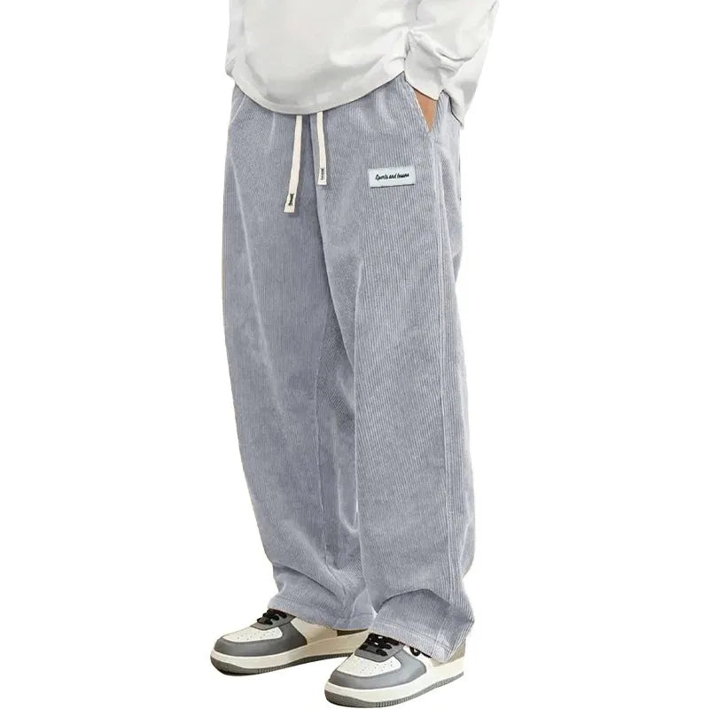 Men's Elastic Waist Casual Pants For Everyday Wear
