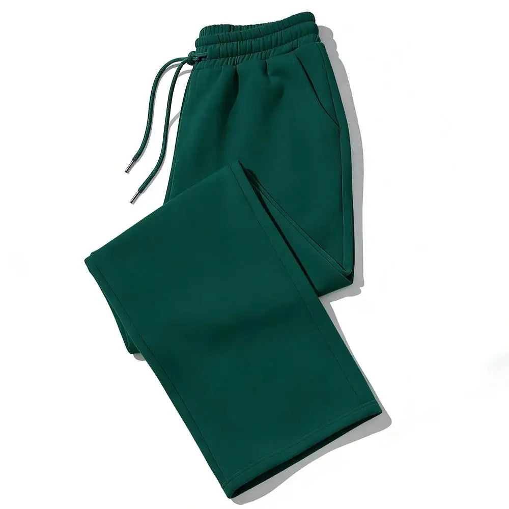 Men's Elastic Waist Loose Fit Casual Pants For Everyday Wear