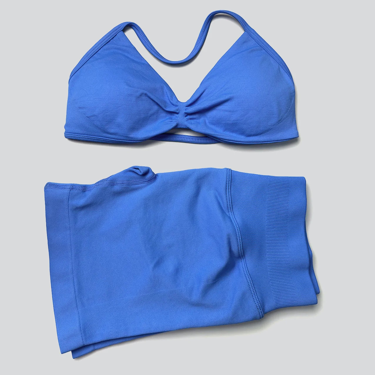 Women's Halter Bra And Variable Bottoms Yoga Set
