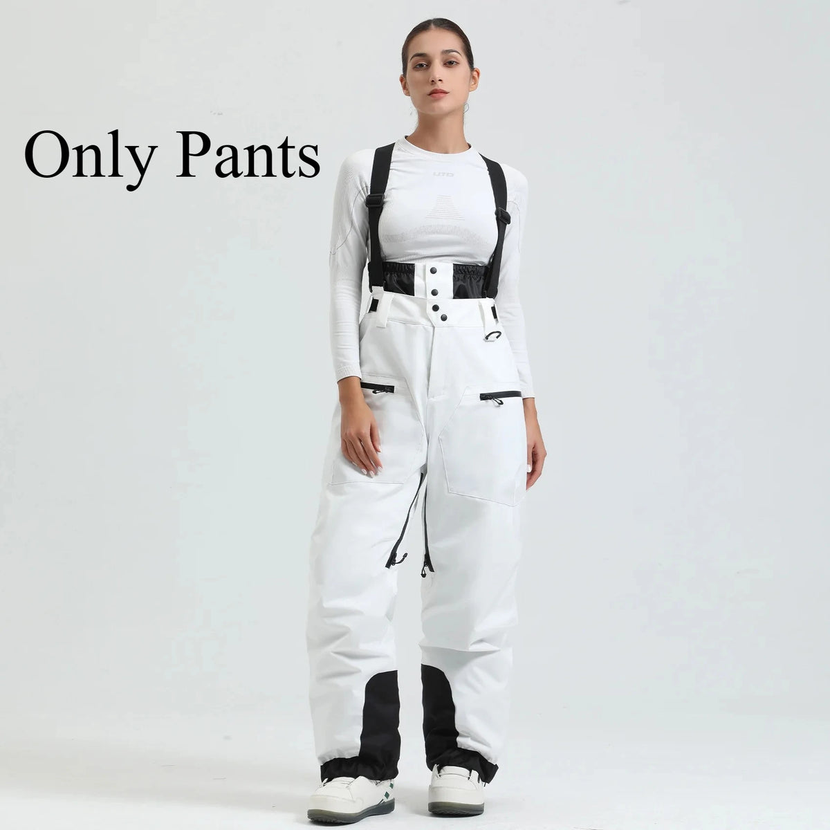 Full Length Suspender Ski and Snowboard Winter Bib Pants