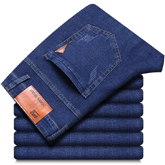 Men's Straight Leg Denim Jeans for Casual Everyday Wear