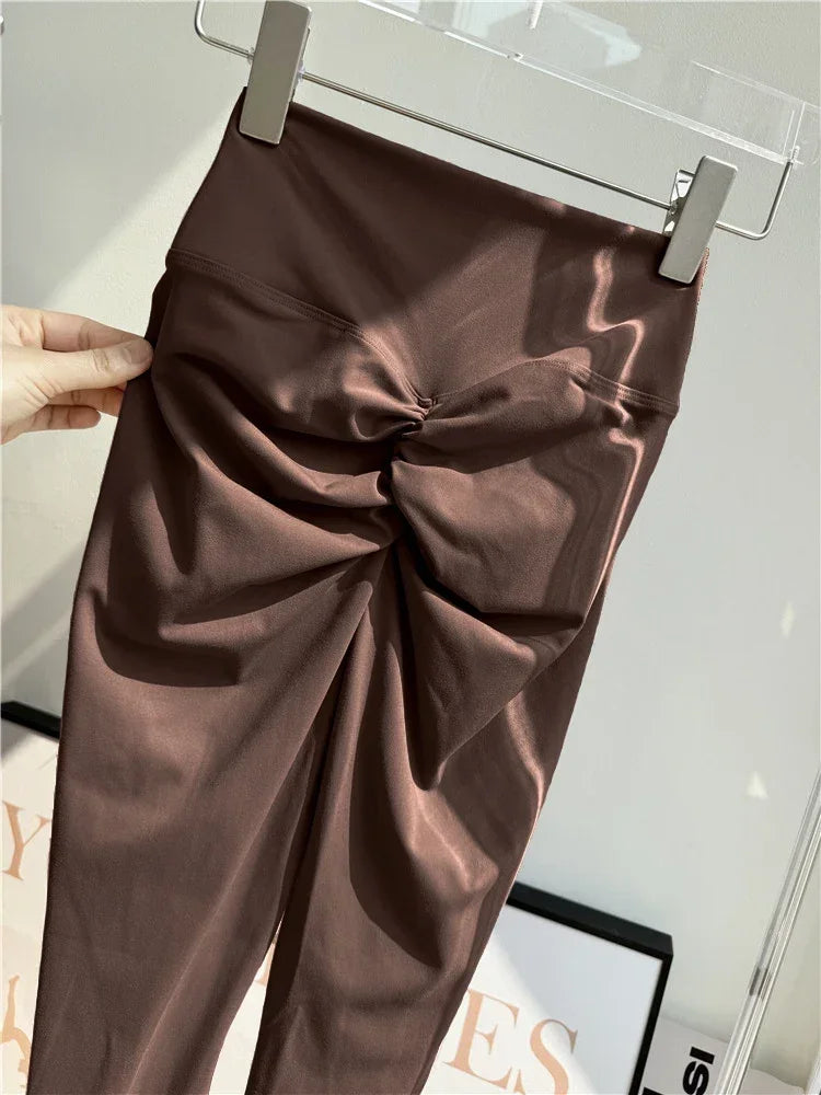 Women's Scrunch Full Length Leggings For Workout Outfits