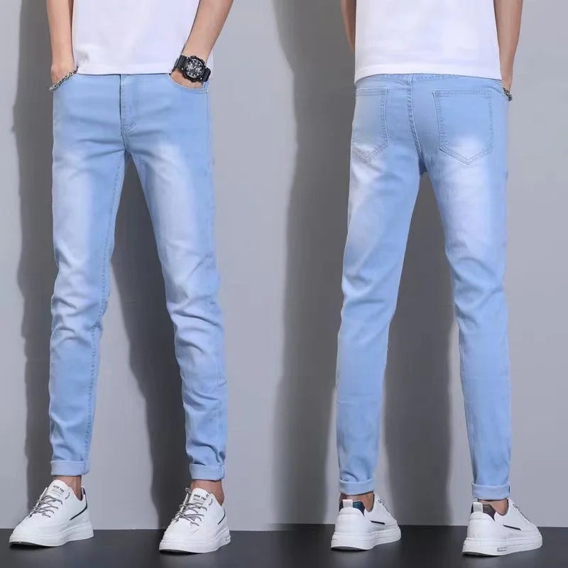 Men's Slim Fit Denim Jeans for Casual Everyday Wear