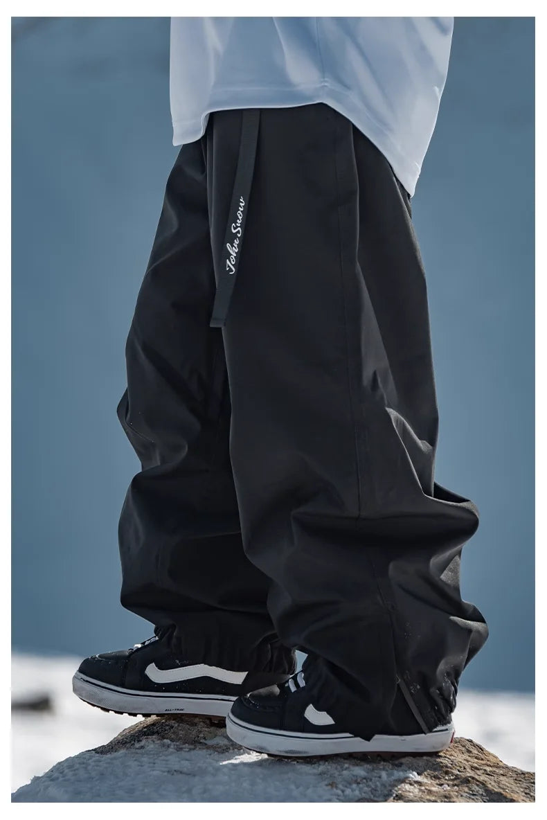 Full Length Loose Fit Ski and Snowboard Winter Pants