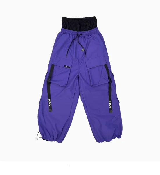 Hooded Ski Jacket and Pants Clothing Set with Style Options
