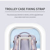 17inch Purple Women Backpack Large Capacity Laptop Business Travel Bag With Shoes Pocket Multifunction Shoulder Daypack