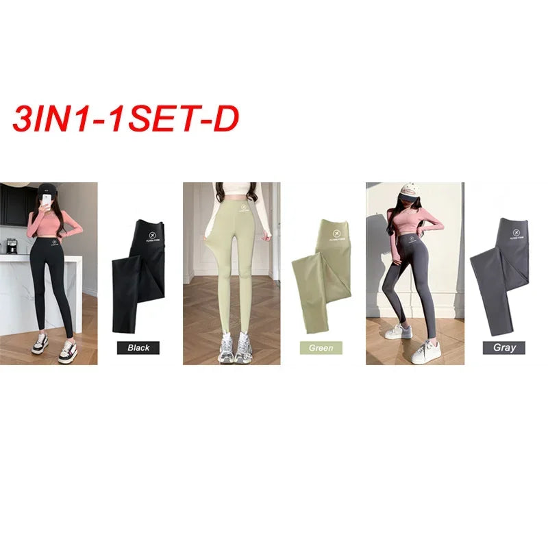 Women's High Waist Full Length Leggings For Workout Outfits