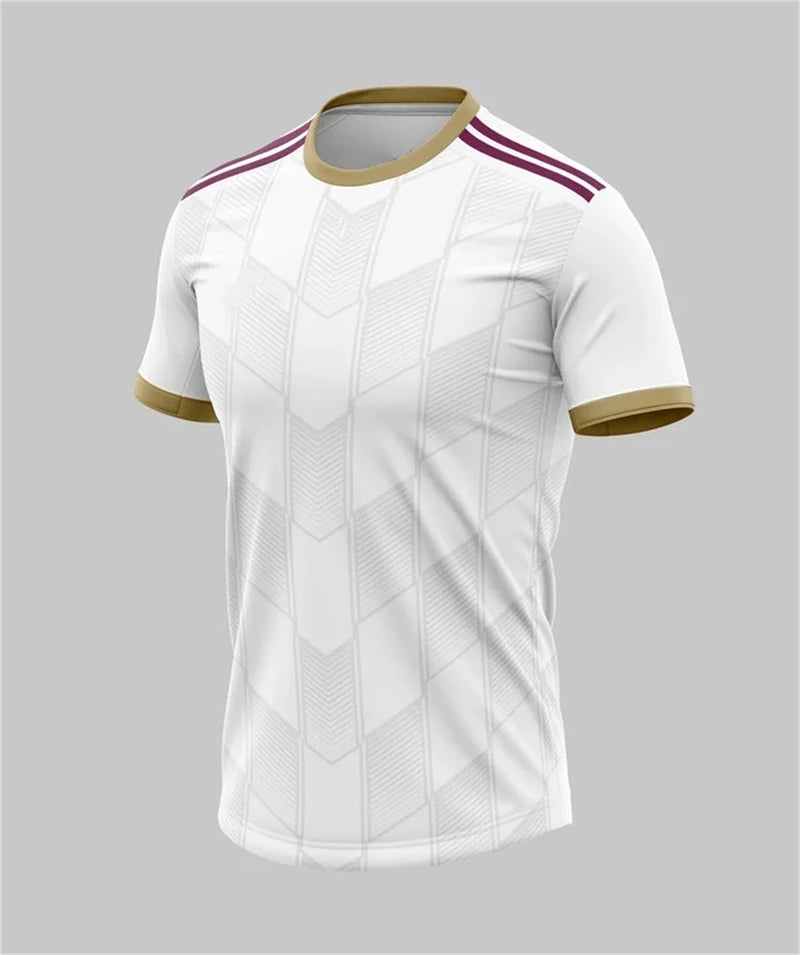 Geometric Sports Print Short Sleeve T-shirt For Sports Outfits