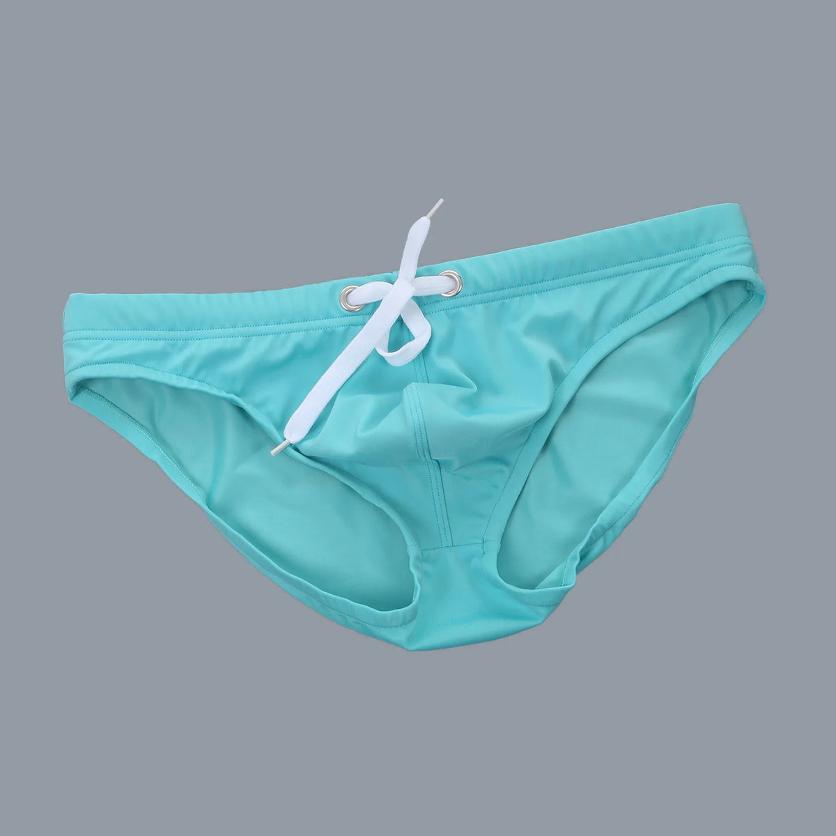 Men's Swimsuit Bottoms in Low-Waist Swim Brief Style for Beach and Pool Wear