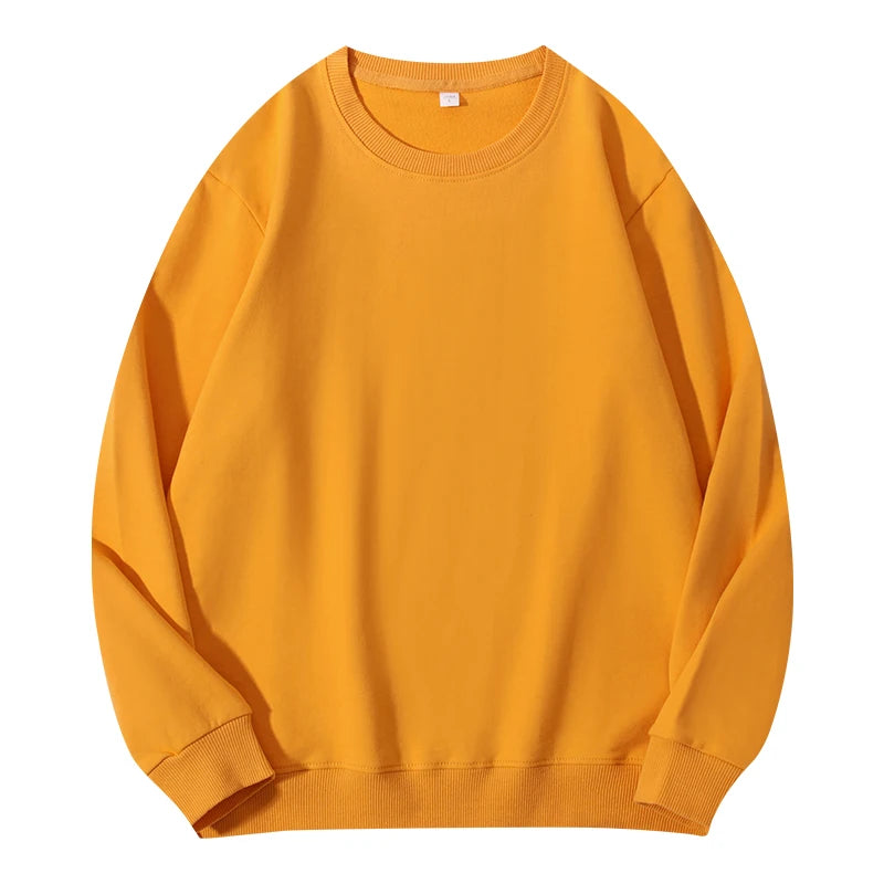 Long Sleeve Casual Pullover Sweatshirt with Original Style Options