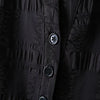 Retro Dark Plaid Loose Pinched Pleated Short Sleeve Hepburn Style Summer Female Dress 4XL