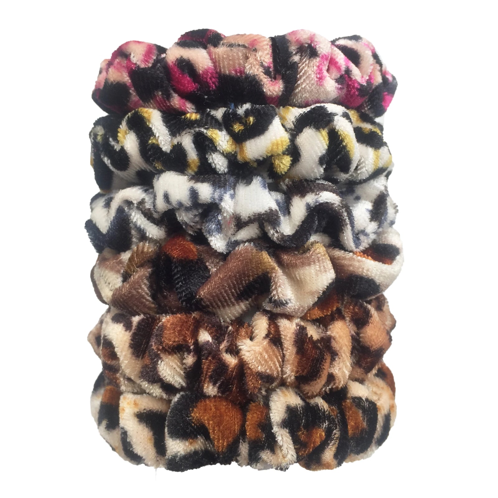 Fabric Scrunchie Elastic Hair Band for Ponytail and Bun Styling